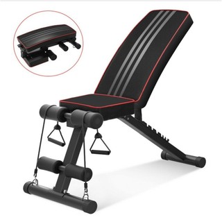 Banco de Musculação Multifuncional Ajustável, Kit Academia em Casa para Supino, Agachamento e Abdominal