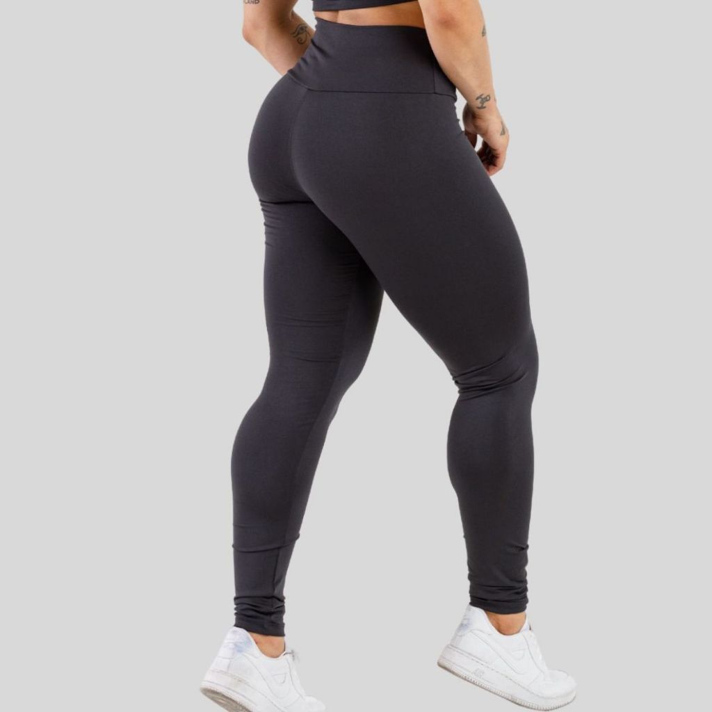 Calça Legging Fitness Feminina em Suprafit com Cós Alto de Compressão ideal em Esportes - RL Fitness