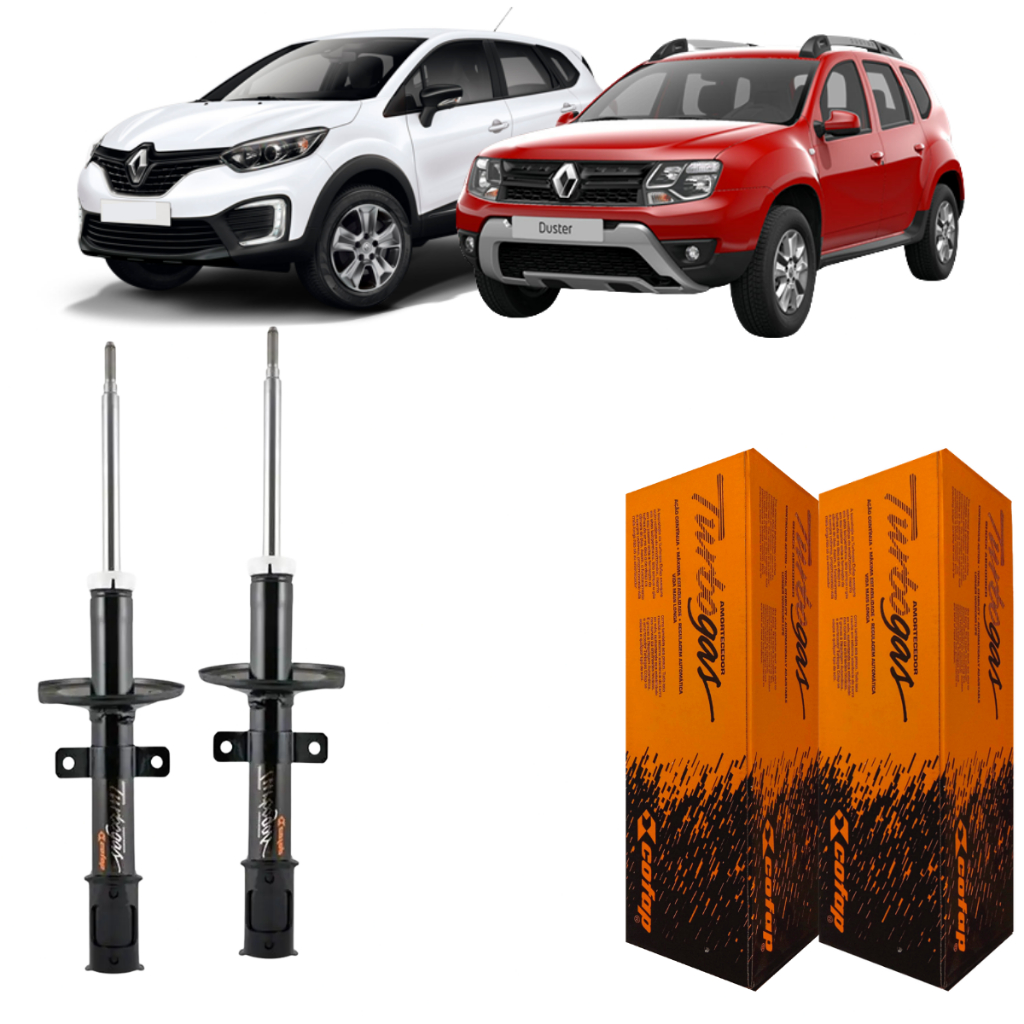 Par Amortecedor Dianteiro Renault Captur Duster 1.6 2.0