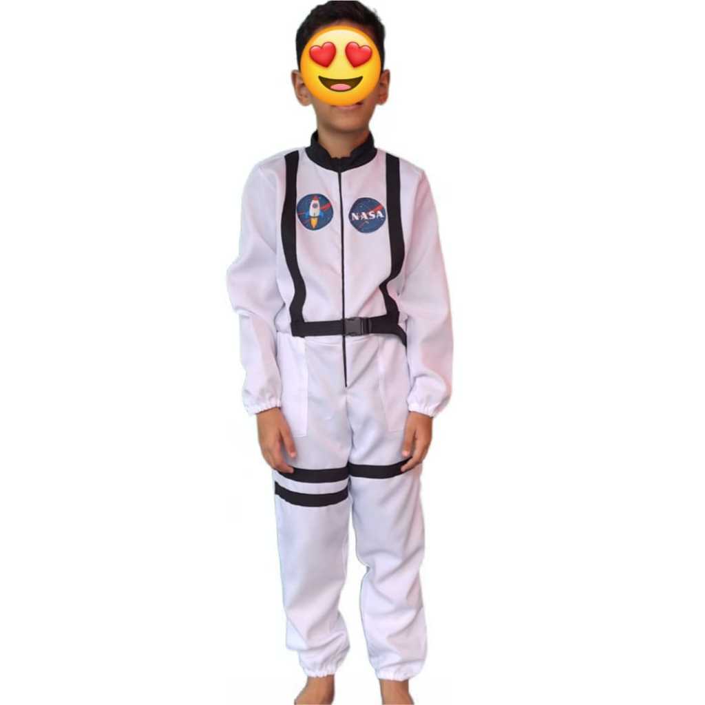 macacão astronauta infantil e adulto