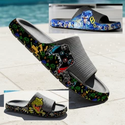 Chinelo pala slide Nuvem Papete Sandália Babuche Adulto Masculino Unissex Confortável e Leve
