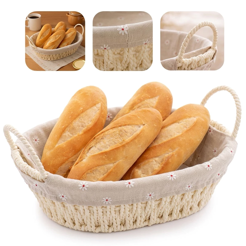 Cesto de Pão: De R$ 43,46 por R$ 19,99 🥐
