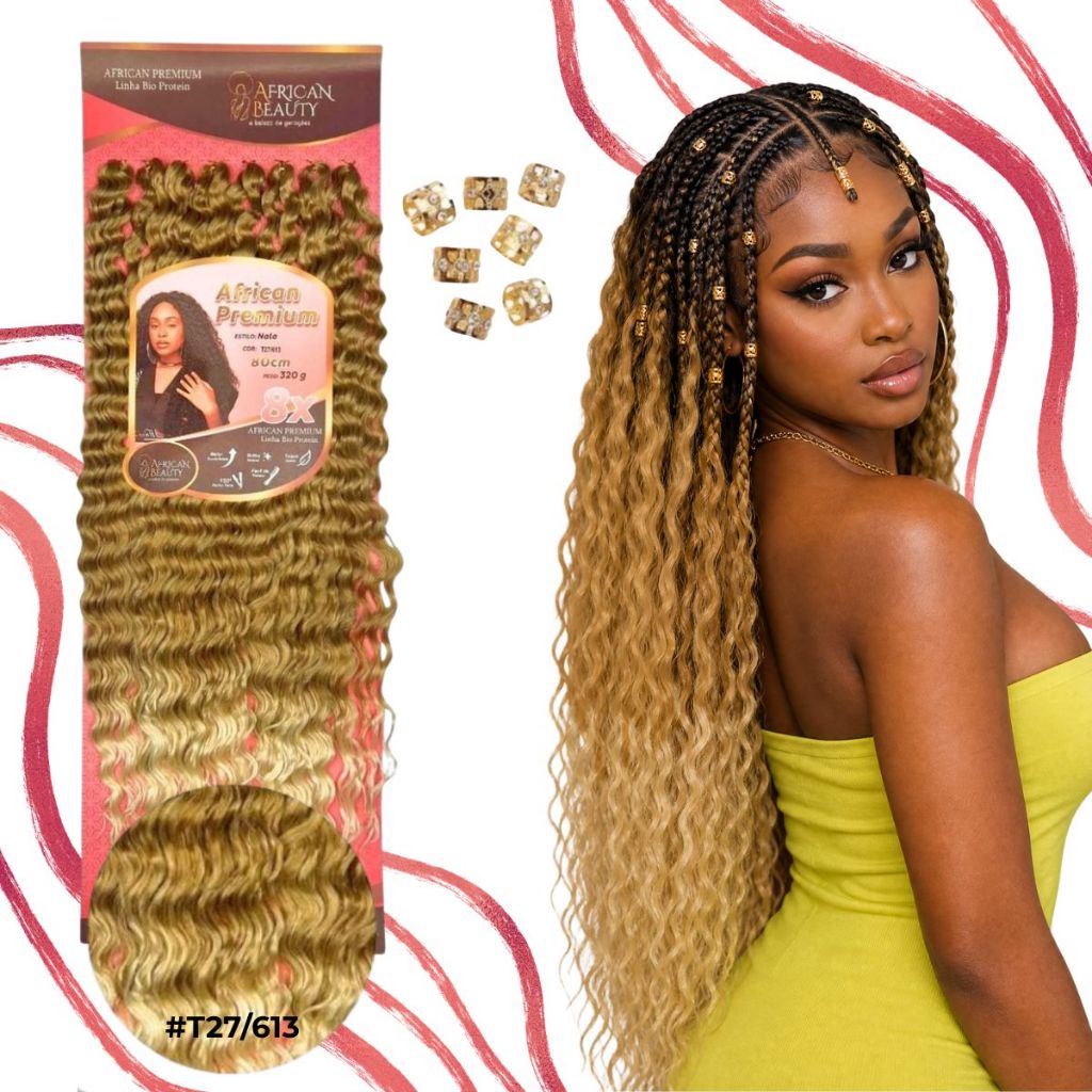 Cabelo Crochet Nala Fio A Fio Boho Braids — imagem 2 de 2