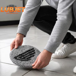 Tapete Protetor Piso Moto – Antiderrapante | Proteção para Apoio Lateral