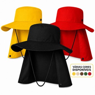Chapéu Australiano De Pescador Com Proteção Cordão E Regulagem Barato Chapeu Australiano Sol