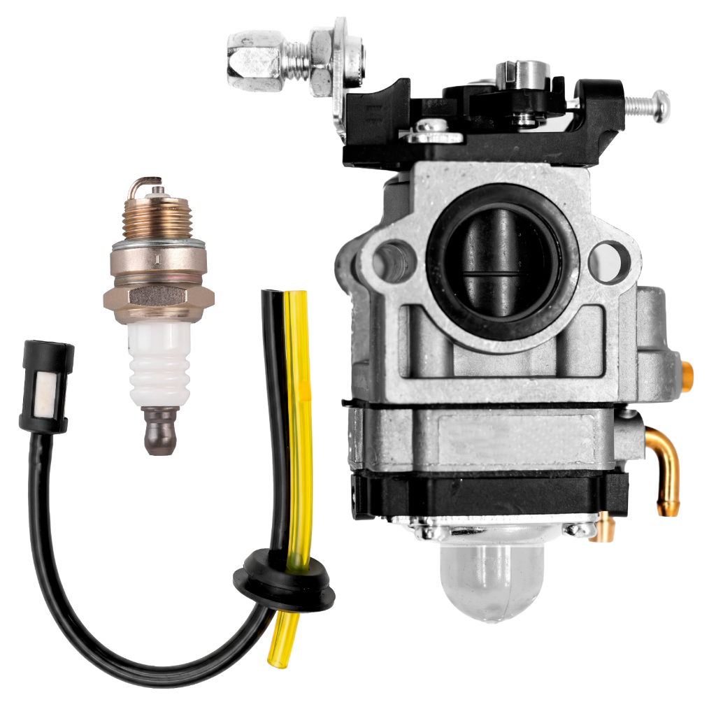 Caburador Kit Mangueira Filtro E Vela Para Roçadeira 52cc 49cc 43cc 65cc 75cc