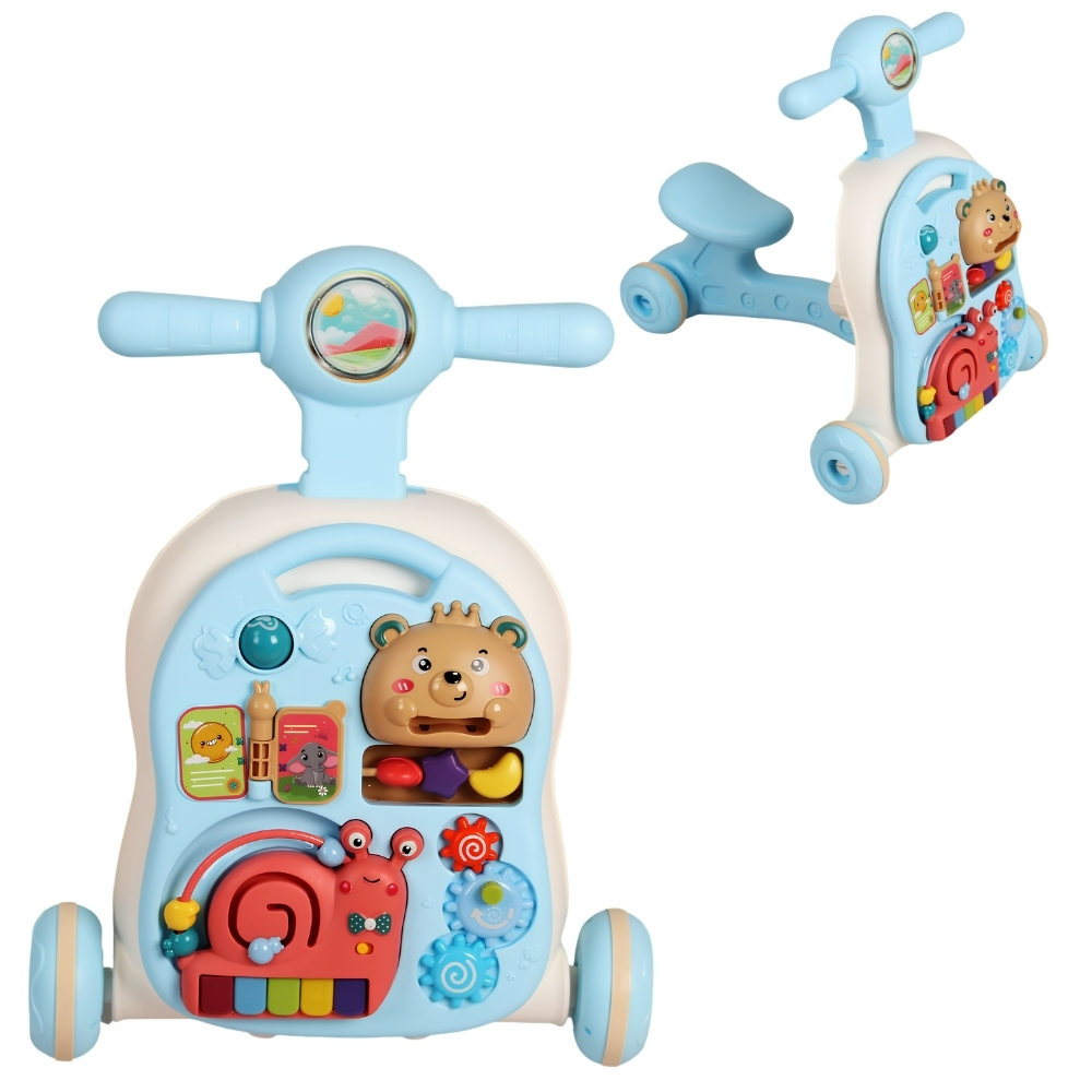Andador Didático Bebê Criança 3 em 1 Centro de Atividades Brinquedo Desenvolvimento - Baby Style