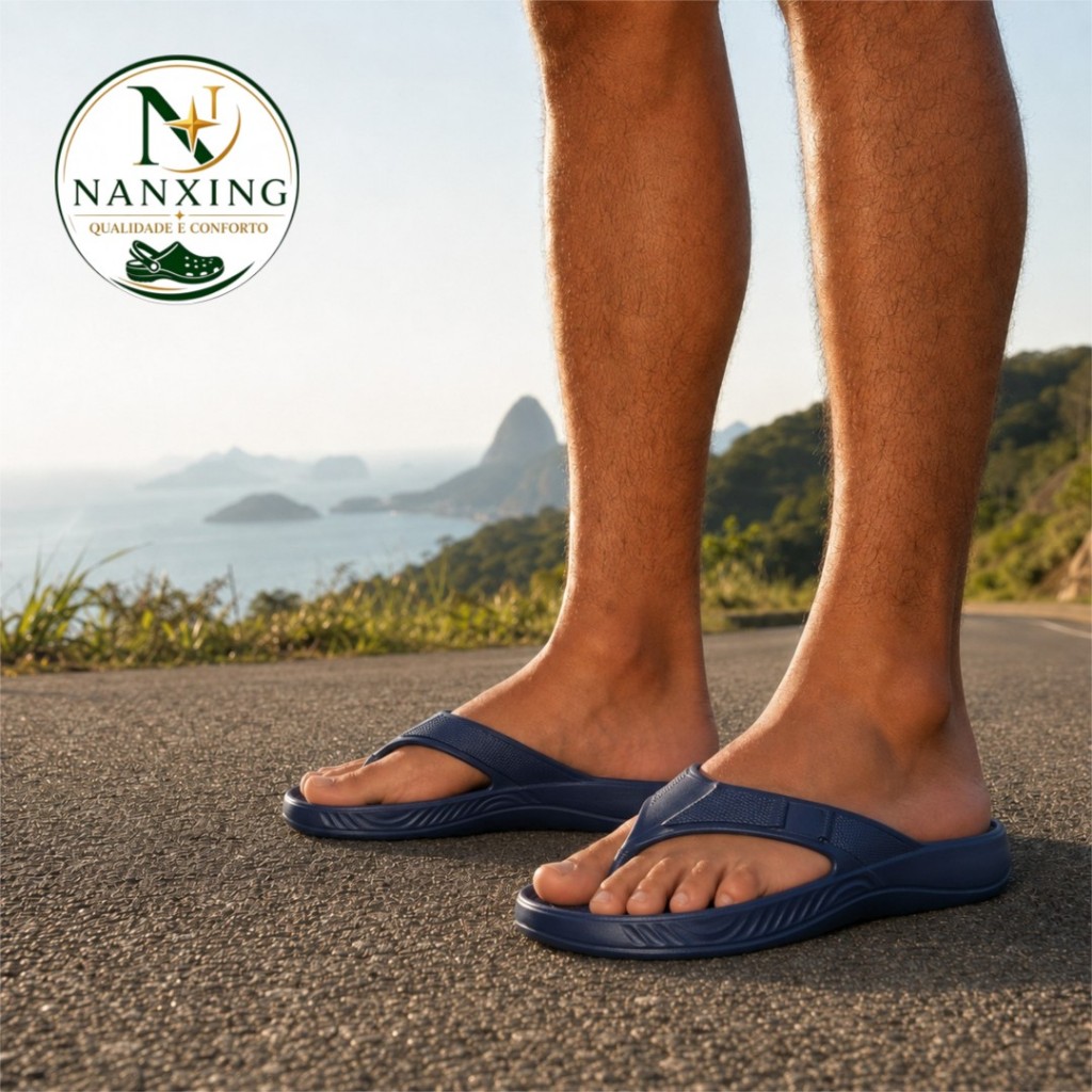 Chinelo Dedo EVA Masculino Leve 40-45, Antiderrapante amortecido resistente super confortável