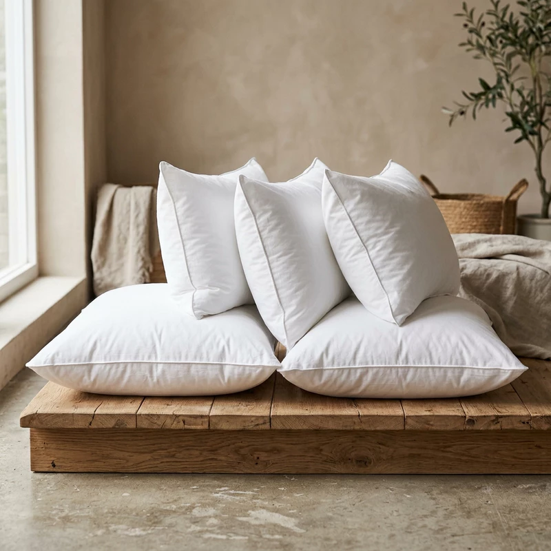 "Conforto Luxuoso: 65% Off em Travesseiros! 💤"