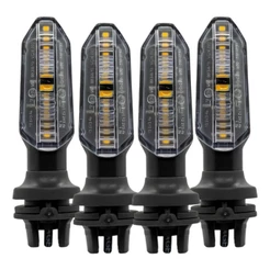 Pisca LED Cb250f Twister 2019 Sequencial Par + Kit 4 Fan 160 Titan 150 Bros 160 Xre 300 Universal