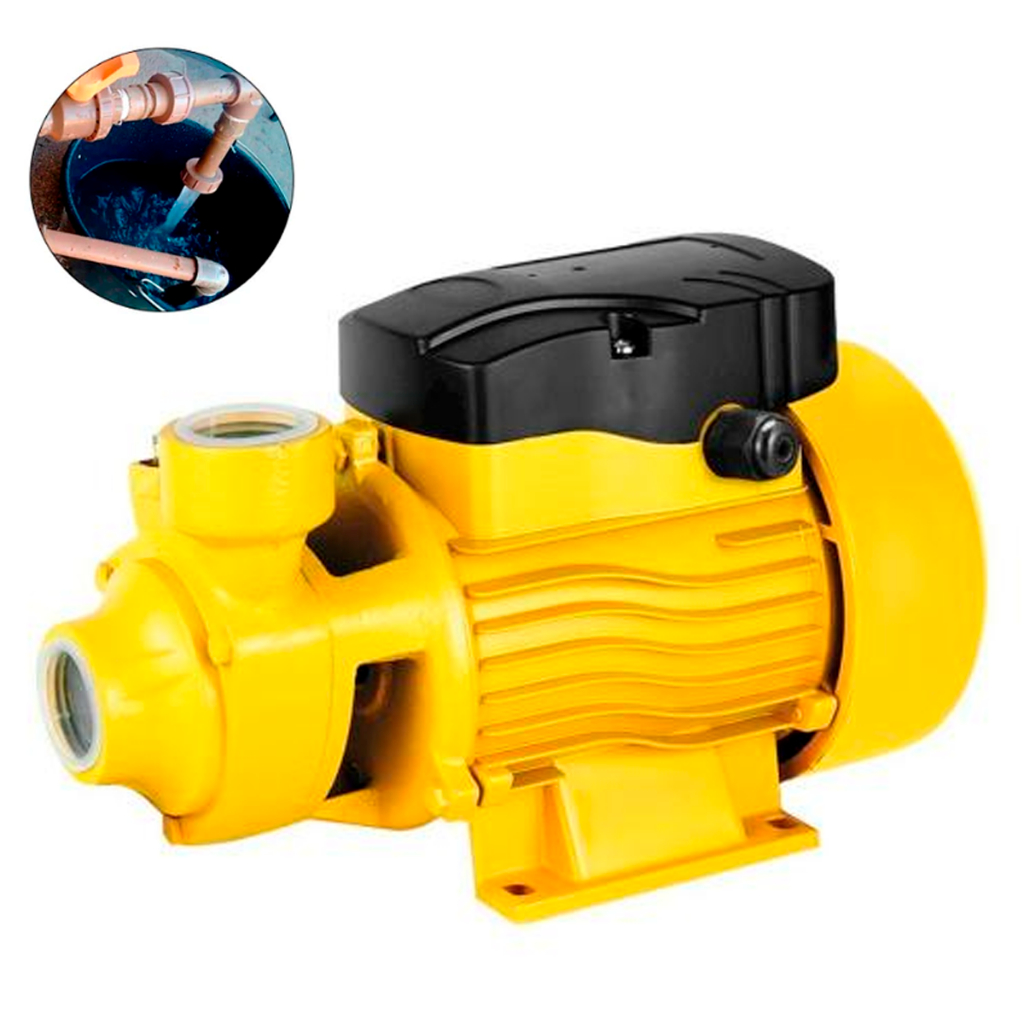Bomba Periférica 1/2HP 127V Ou 220V Para Poços Cisternas Casa Chácara Roça Fazenda Alta Vazão