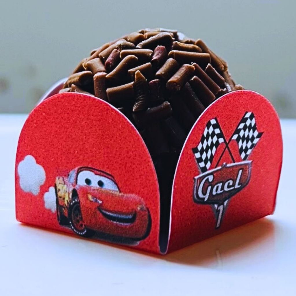FORMINHAS PARA DOCES CARROS RÊLAMPAGO MCQUEN |BRIGADEIRO | PERSONALIZADO | LEMBRACINHA | FESTA INFANTIL | ANIVERSÁRIO