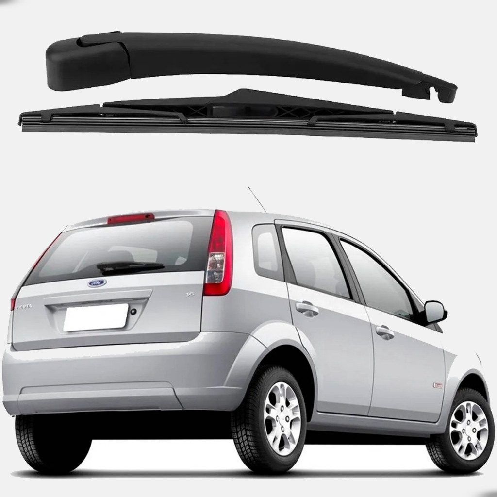 Braço Limpador Traseiro com Palheta Ford Fiesta Rocam 2008 a 2017 Cinoy YN-PSP060 12 Polegadas