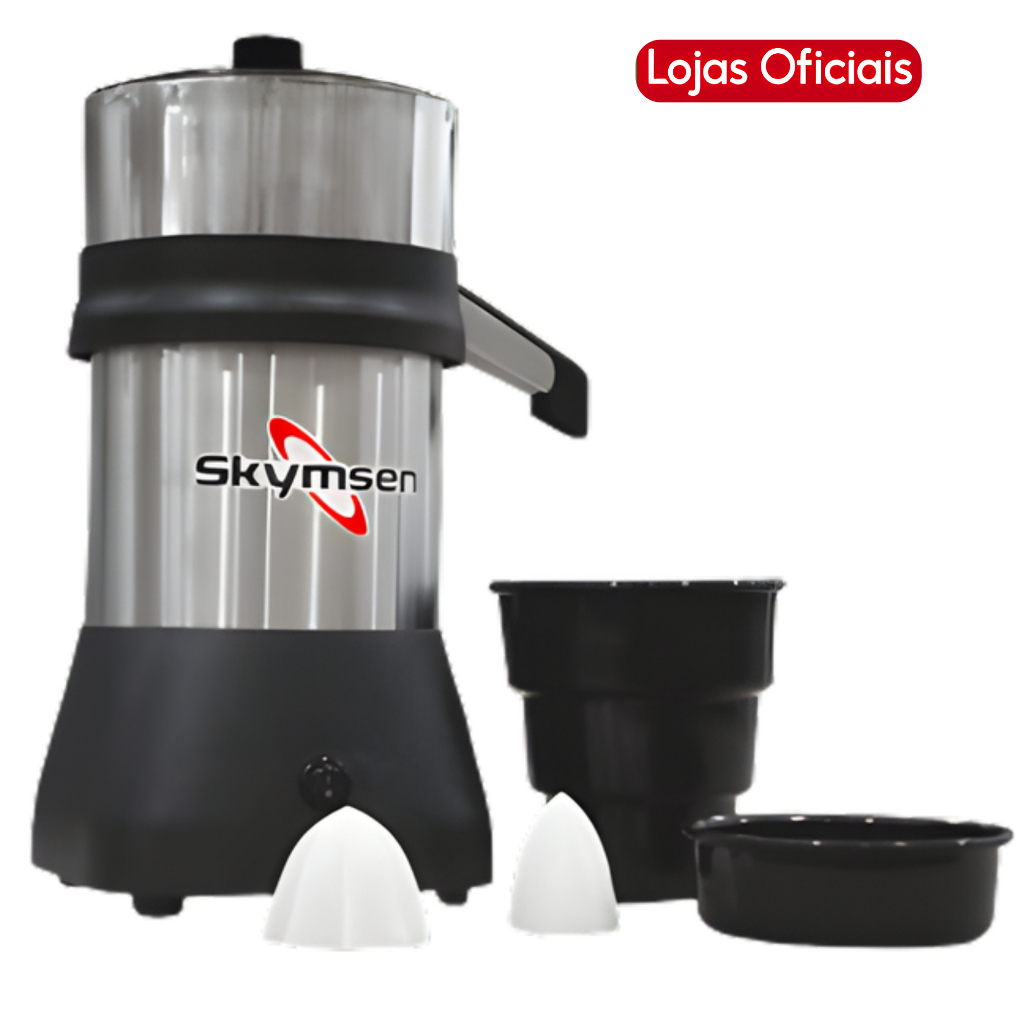 Extrator Sucos Inox EX 0,25Hp 220W Bivolt (127V/220V) Skymsen Espremedor de Suco Profissional