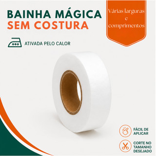 Bainha Mágica Instantanea Dupla Face Fita Termocolante Faça Barras de Calças Vestidos Sai…