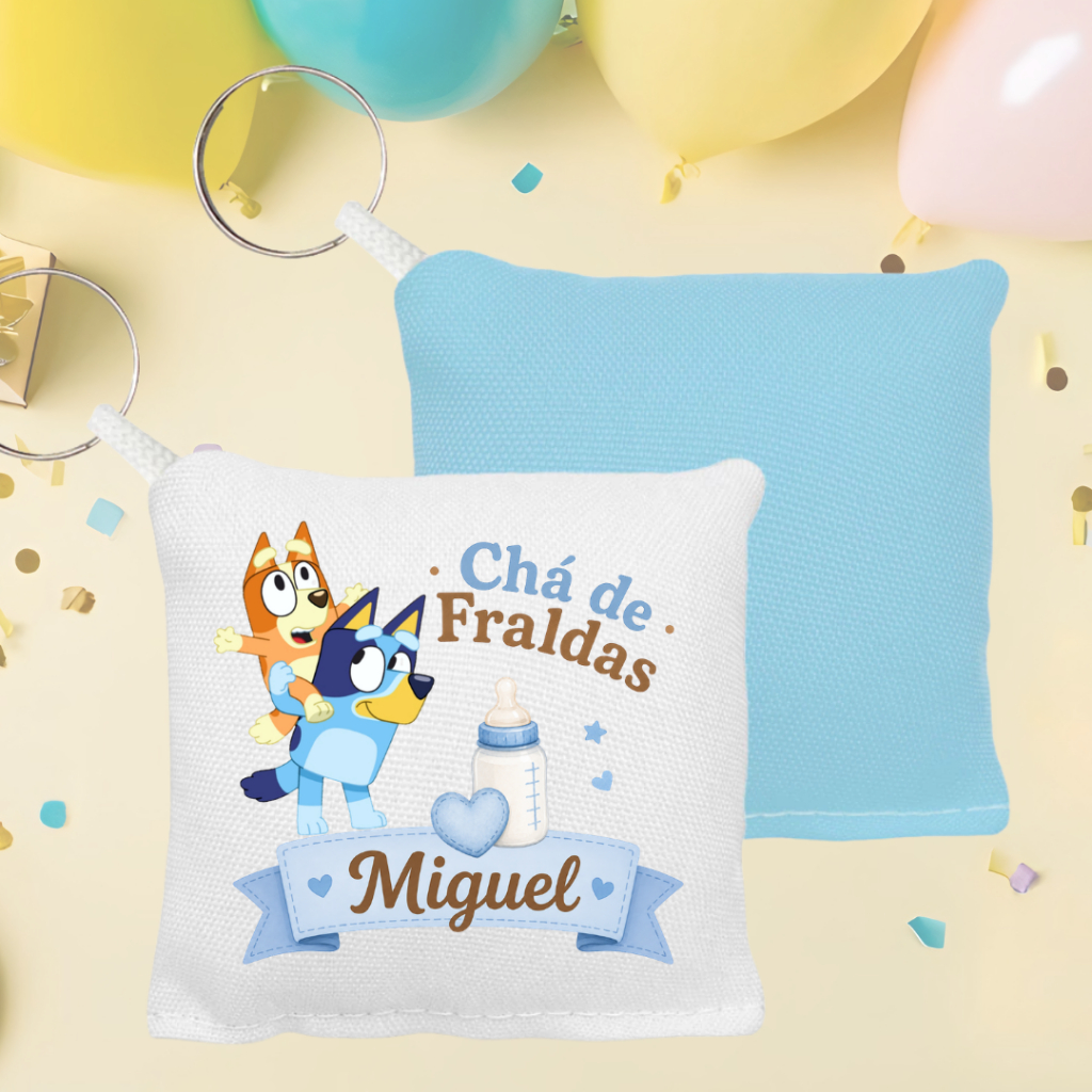 Almochaveiros | Personalizado Festa Infantil Tema Personagens Lembrancinha Chá Fralda Mesversário Aniversário | Chaveiro