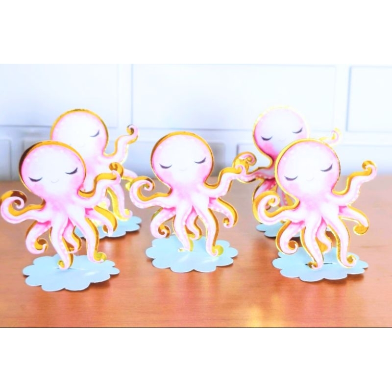 Aplique Personalizado para Caixa Acrílica 5x5 Fundo do mar| Lembrancinha Infantil | Todos os Temas