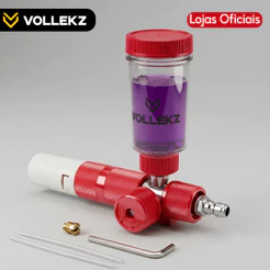 Canhão de Espuma Snow Foam Gravidade Vollekz VK-GSF - Engate Rápido 1/4 Sem Diluição Prévia