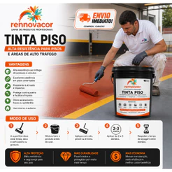 Tinta Para Piso Premium 5kg /10Kg Super Resistente Antimofo Tinta Piso