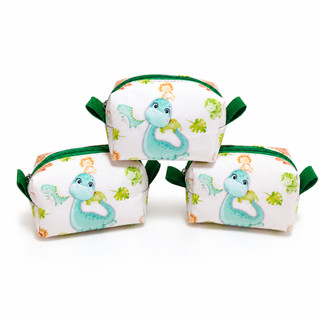 Porta Moeda Box c/24 Personalizado Dinossauro Lembrancinha