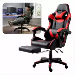 Cadeira Gamer Profissional Reclinável Ergonômica Para Escritório e Jogos