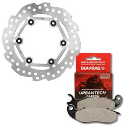 Disco de Freio Dianteiro Adv 150 / Adv 160 + Pastilhas Diafrag