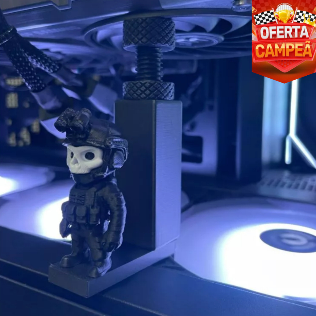 Suporte Ajustável para Placa de Vídeo 7cm A 12cm Ghost Call Of Duty
