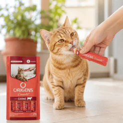 Creminho Origens Tipo Churu Petisco Úmido Alimento para Gatos 60g Vários Sabores - com 4 sachês de 15g