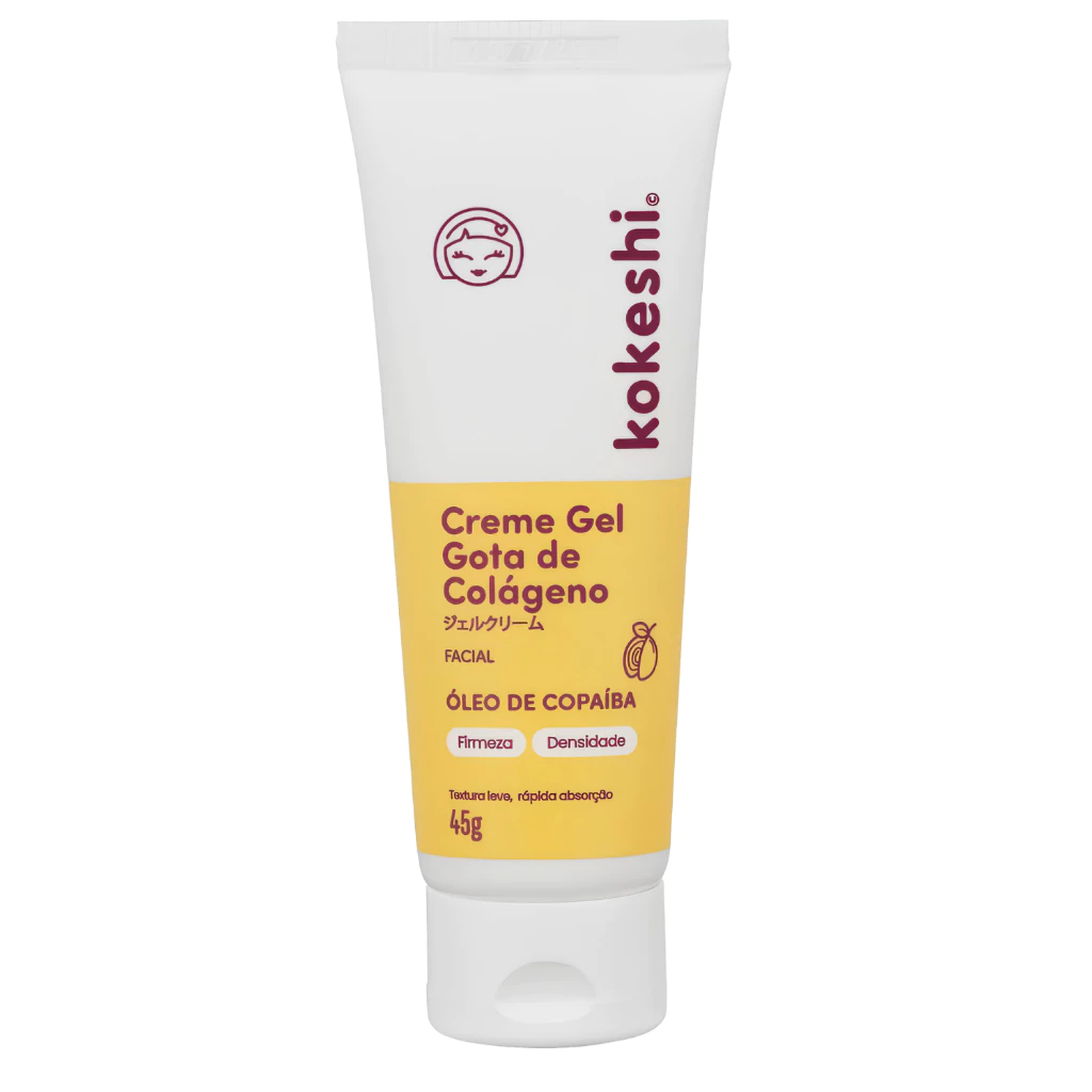 Creme Gel Regenerador Facial Gota de Colágeno Kokeshi 45g — imagem 1