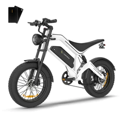 850W Bicicleta Elétrica Adulto Honeywhale K6 Pro 62km de Autonomia, 55 km/h Velocidade-Máx, Bateria Removível 48V 15,6Ah