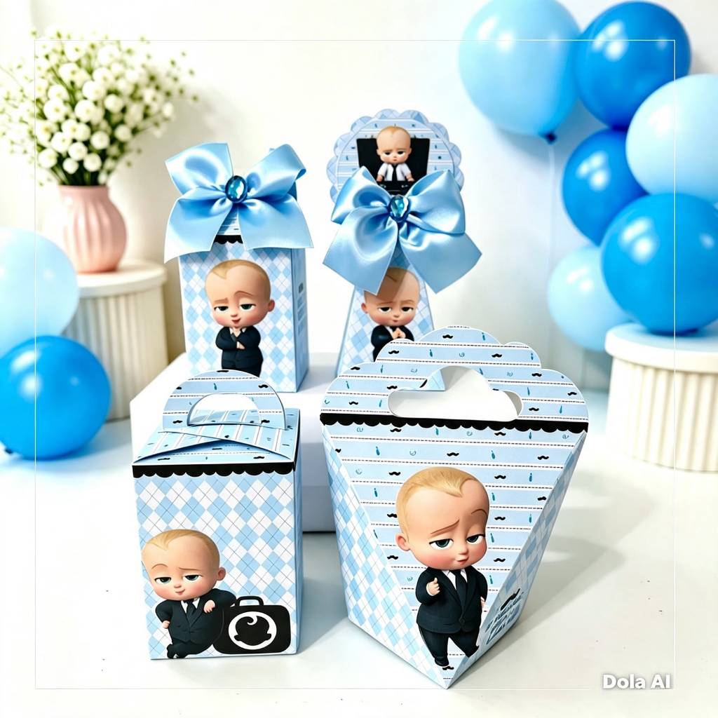 Personalizados Poderoso Chefinho - MONTE EM CASA - KIT FESTA - CAIXINHAS PERSONALIZADAS - ANIVERSÁRIO - LEMBRANCINHAS