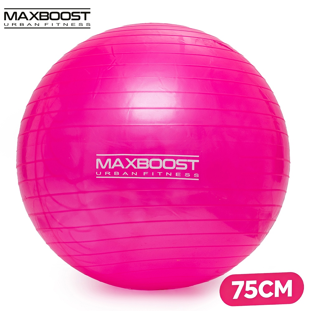 Bola Suíça de Pilates 75cm Abdominais Maxboost Até 200kg