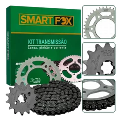 Kit Relação Transmissão Yamaha Factor 150 E ED UBS 2016 a 2025 Sem Retentor