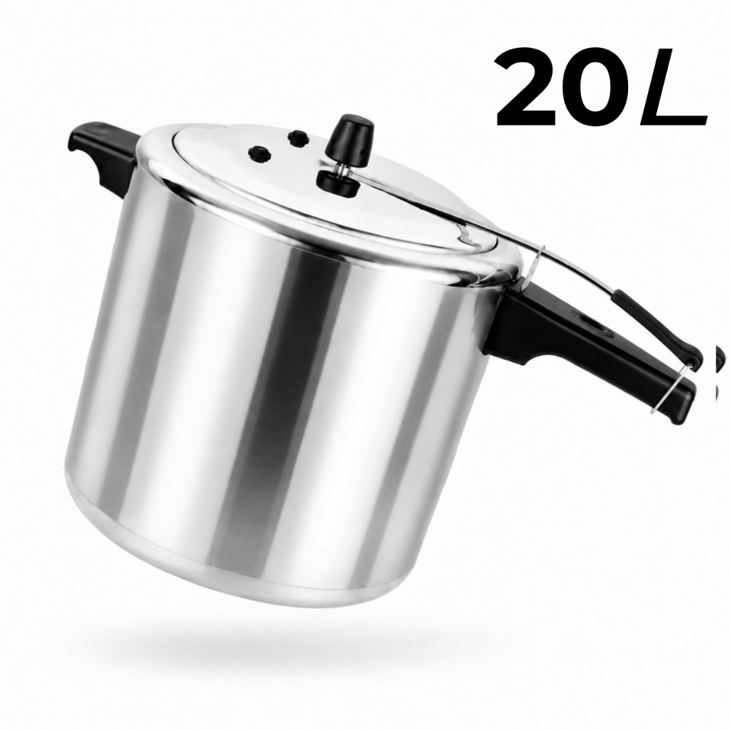 Panela de Pressão 20 L Industrial | Alta Capacidade | Profissional