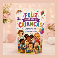 Saquinho Ziplock dia das Crianças/Saquinho Surpresa/ Lembrancinha dia das Crianças