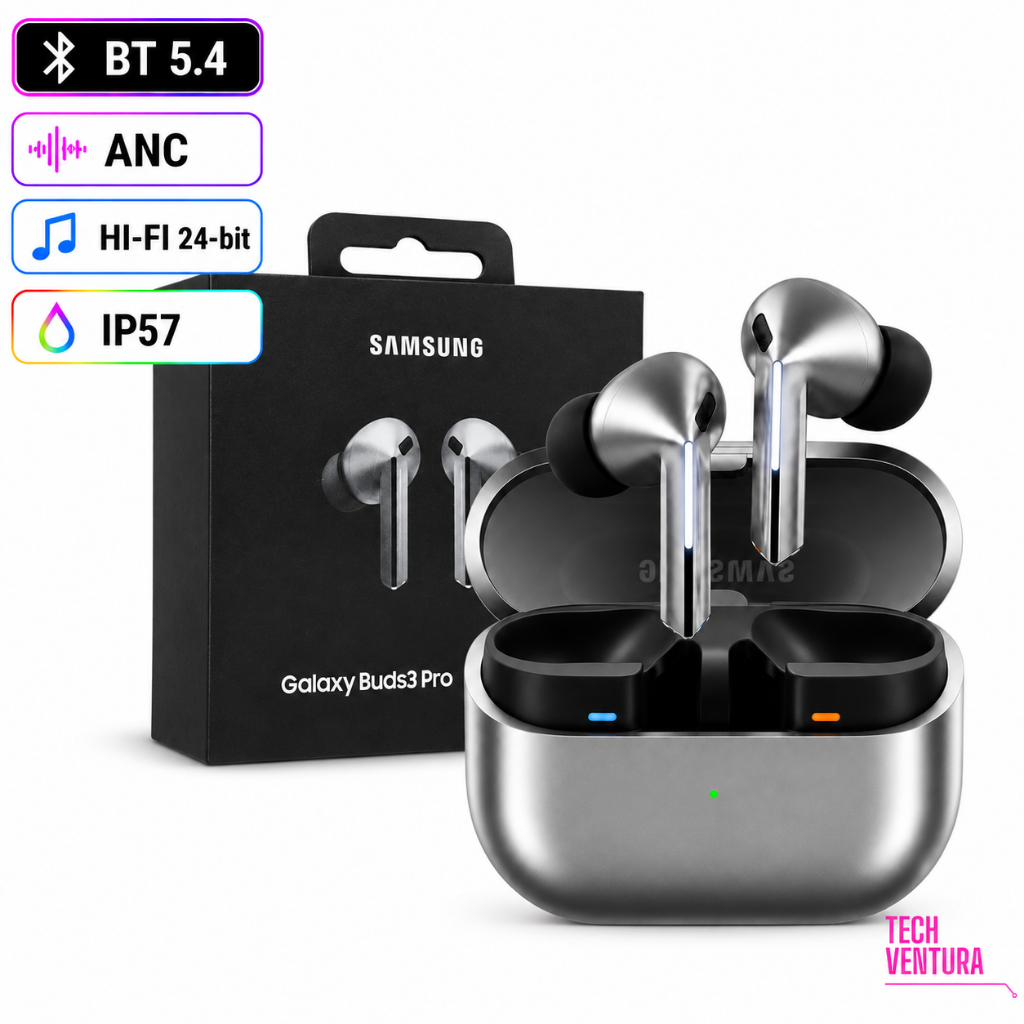 Fone Samsung Galaxy Buds3 Pro Bluetooth 5.4 com ANC