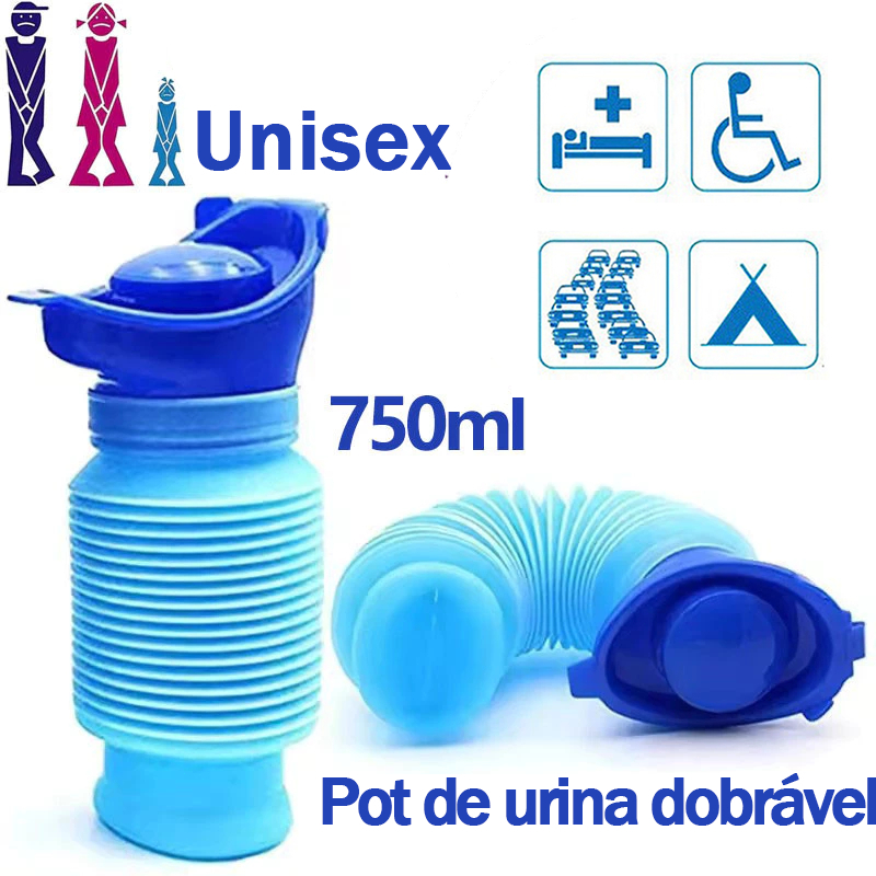 Urinol De Emergência Masculino E Feminino Mictorio Portátil Infantil Mictório Retrátil Urinol Feminino 750ML