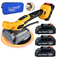 Máquina De Assentar Azulejos Porcelanatos Piso C/ Ventosa E Vibração+ Brushless + 48v +2000W+180KG War Shark