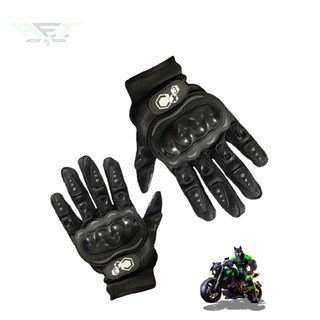 LUVA PRETA MOTO MOTOQUEIRO MOTOCROSS BIKE TRILHA Forrada Luva Térmica Inverno Touch Screen