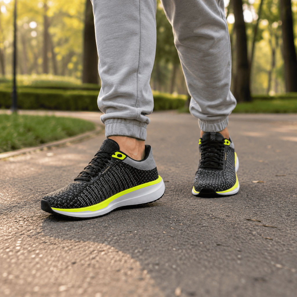 Tênis Masculino Esportivo Confortável Para Academia Corrida Caminhada Respirável Antiderrapante Casual