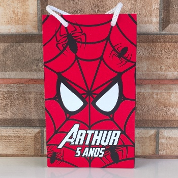Sacolinhas Personalizadas Homem Aranha 3
