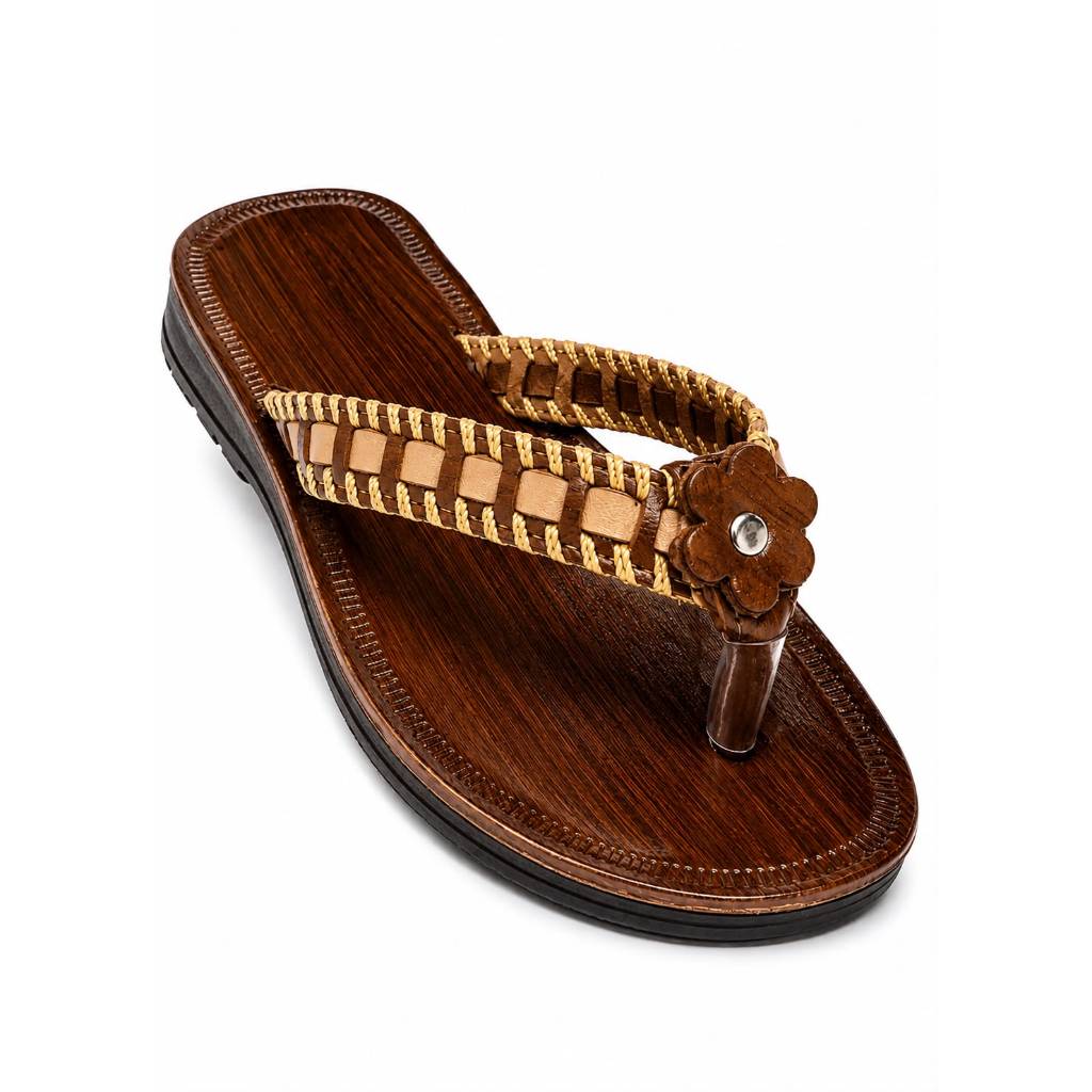 Sandalia Feminina Couro Legitimo Havaiana artesanal