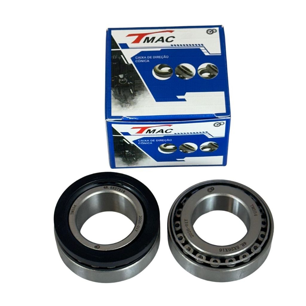 Caixa de Direção Cônica Tmac Titan 125 00/15 / Fan 125 05/18 / Titan/Fan 150 (todas)
