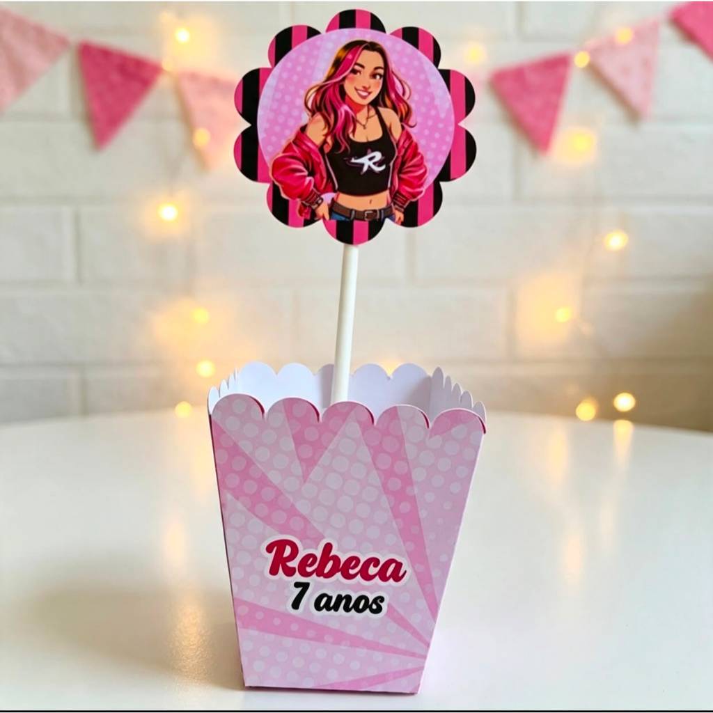 CENTRO DE MESA cachepô Emilly Vick | lembrancinhas, decoração, mimos personalizados