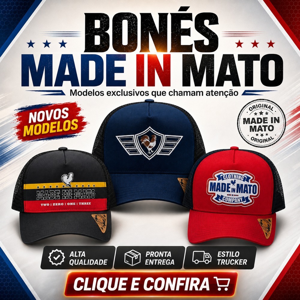 Boné  Country para festa barretos  Masculino Tela Ajustável Estilo Agro Sertanejo