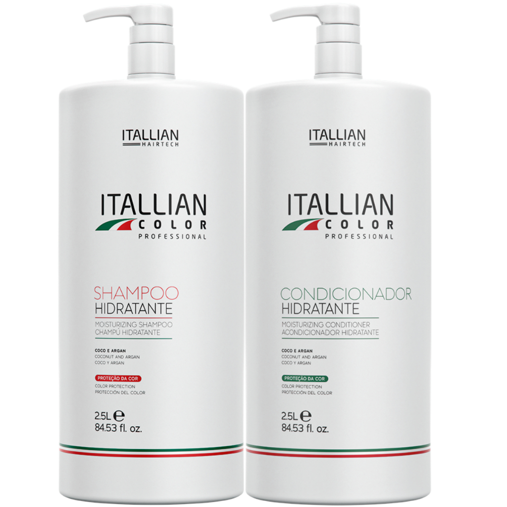 Kit Shampoo E Condicionador De 2,5 Lts Itallian Color