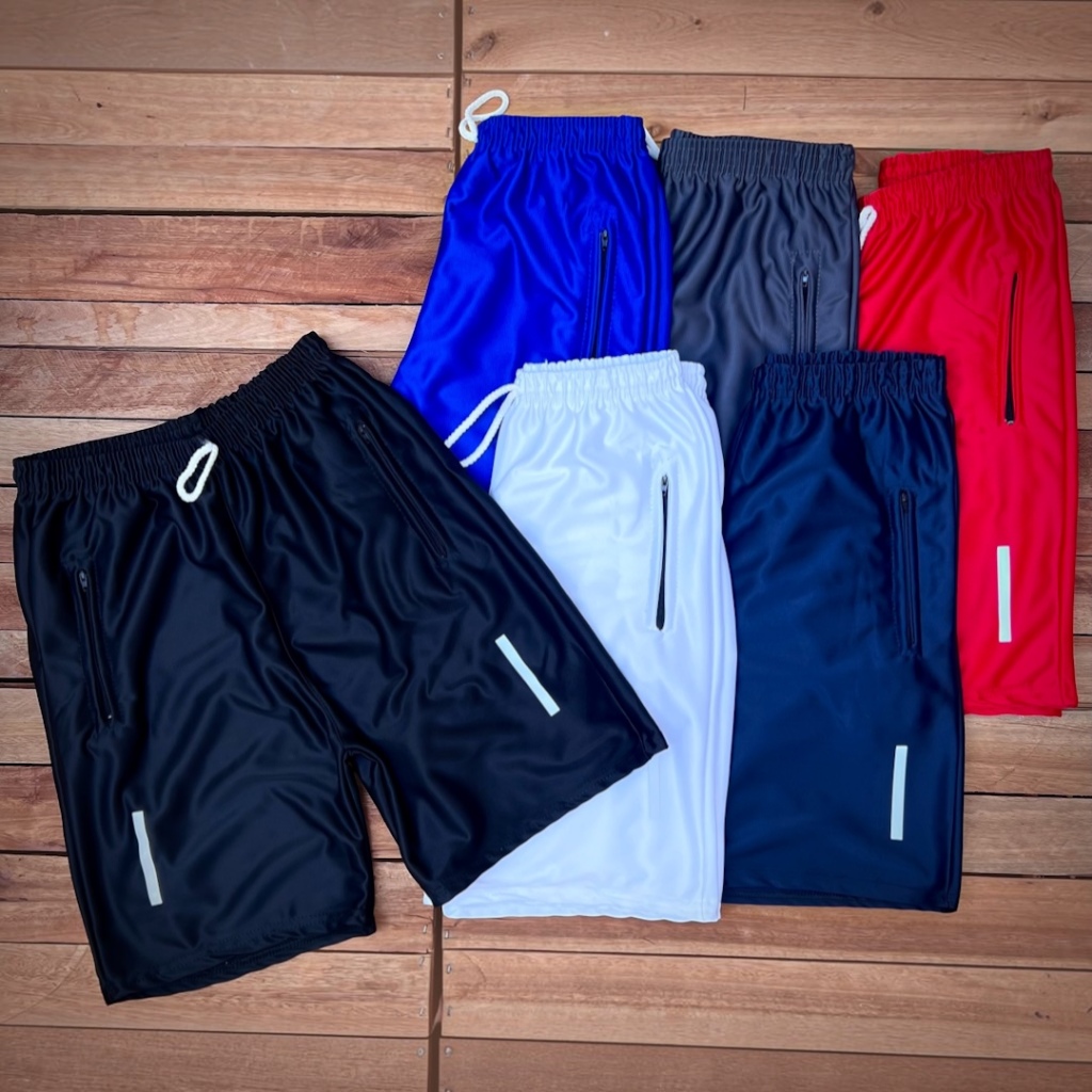Combo 06 Bermudas Masculinas Básicas - Sem Logo - Lisa - Super Oferta - Queima de Estoque!