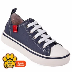 Tenis Infantil Casual Menino FreeStyle KLIN - Marinho