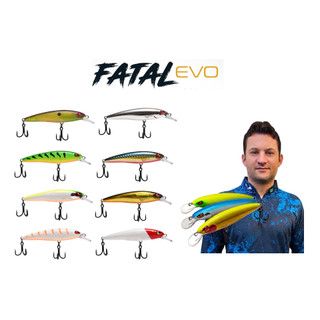 Isca Artificial Lori Fatal 90 EVO By Fabio Baca - Varias Cores