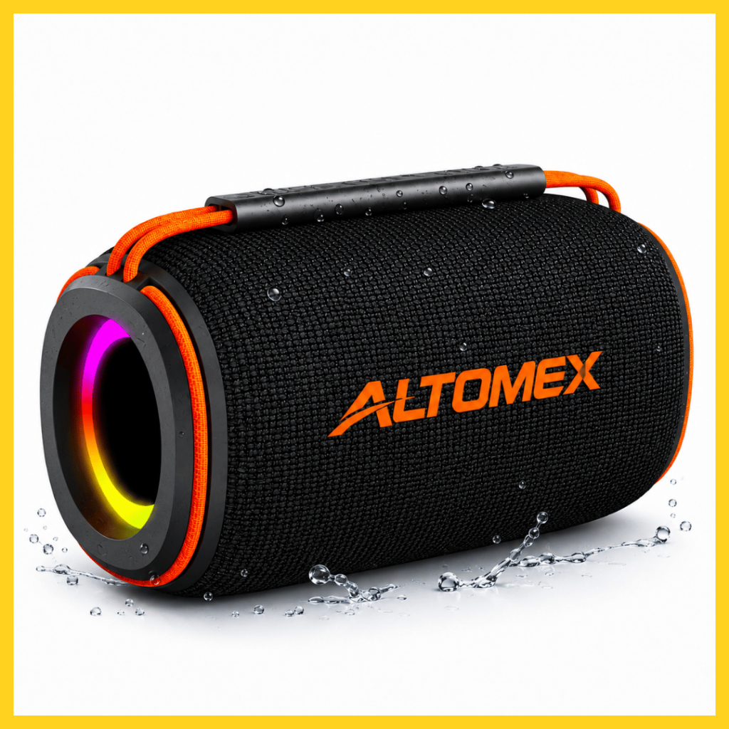 Caixa Caixinha de Som Bluetooth Prova D'água TWS Pendrive Sd Fm Portátil Alto Falante Potente 20W
